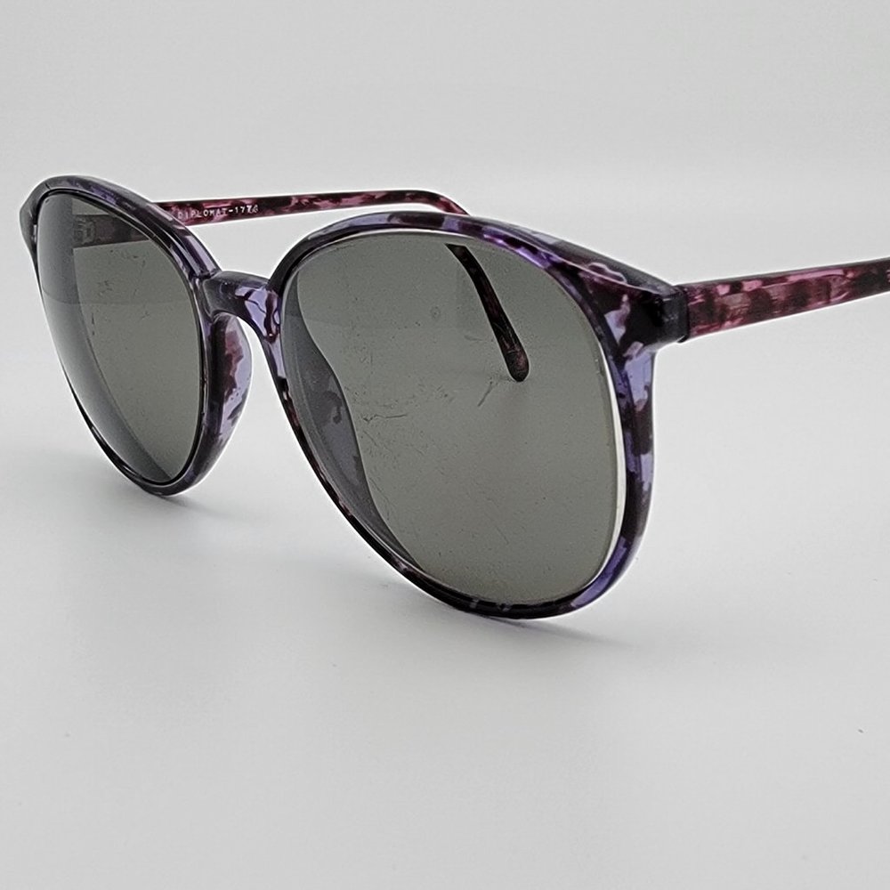 Diplomat C3 1774 Purple Tortoise Sunglasses Frame